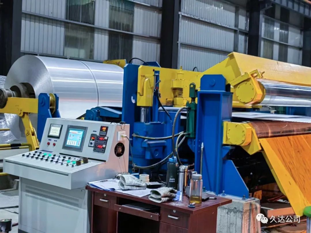 久達新材“雙胞胎”軋機投入生產